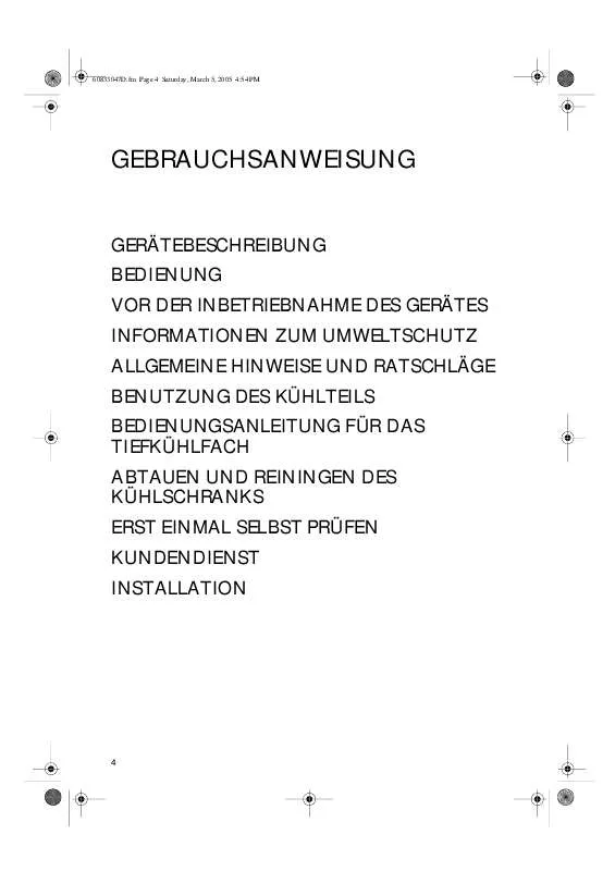 Mode d'emploi WHIRLPOOL ARG 909/4