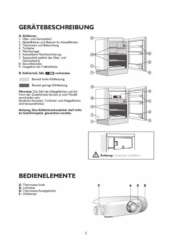 Mode d'emploi WHIRLPOOL ARG 913/A