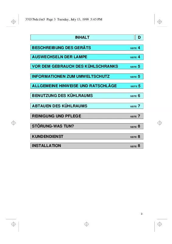 Mode d'emploi WHIRLPOOL ART 200/G/1