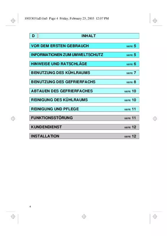 Mode d'emploi WHIRLPOOL ART 467/1/G/R