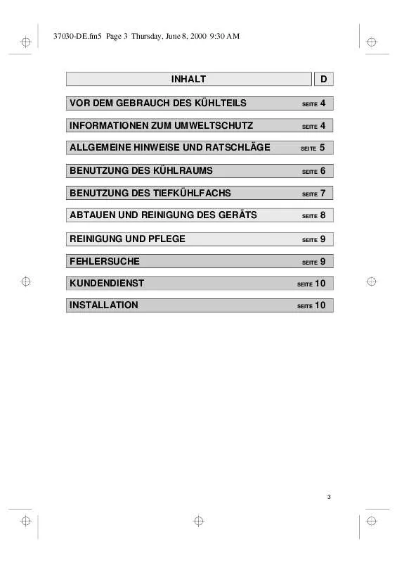 Mode d'emploi WHIRLPOOL ART 594/G/GREY