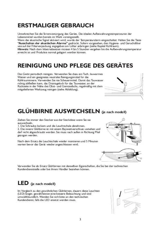 Mode d'emploi WHIRLPOOL ART 766/NFV