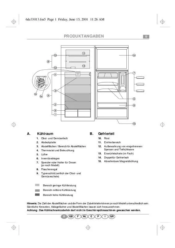 Mode d'emploi WHIRLPOOL ART 9730/H/PB