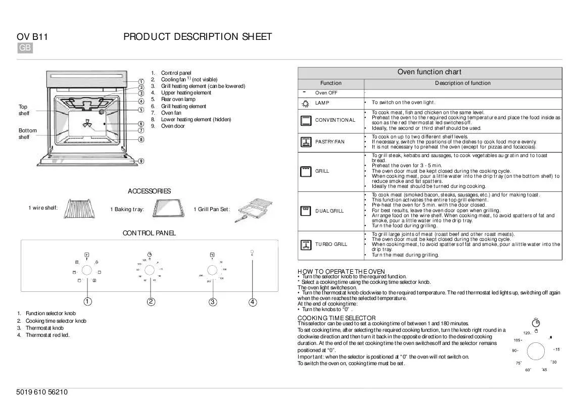 Mode d'emploi WHIRLPOOL ARZ 898/G/BLUE