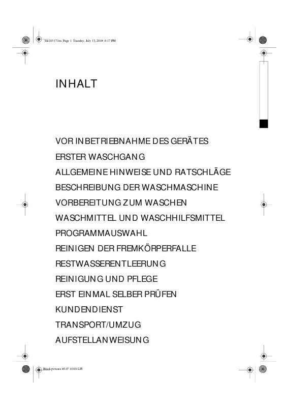 Mode d'emploi WHIRLPOOL AWE 6721