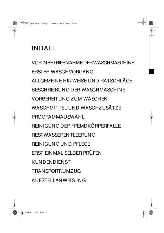 Mode d'emploi WHIRLPOOL AWE 6722