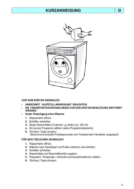 Mode d'emploi WHIRLPOOL AWM 4610