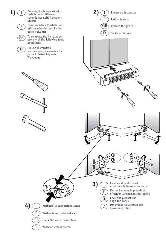 Mode d'emploi WHIRLPOOL BCD508E6SD