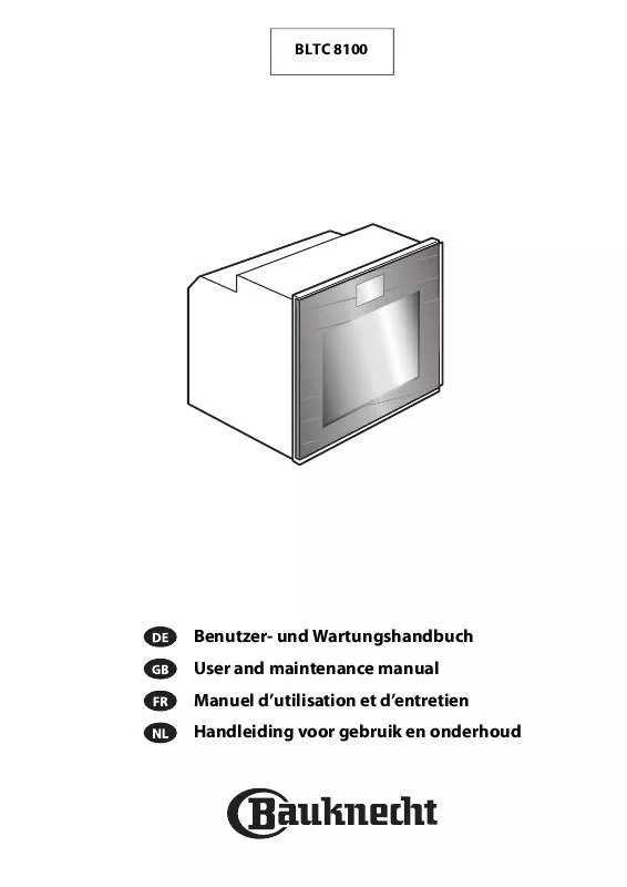 Mode d'emploi WHIRLPOOL BLTC 8100 ES/L