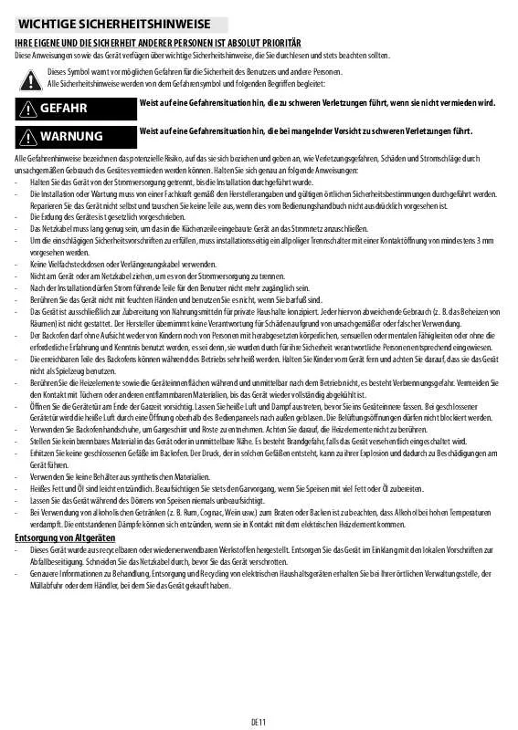 Mode d'emploi WHIRLPOOL BMVK 8200 IN