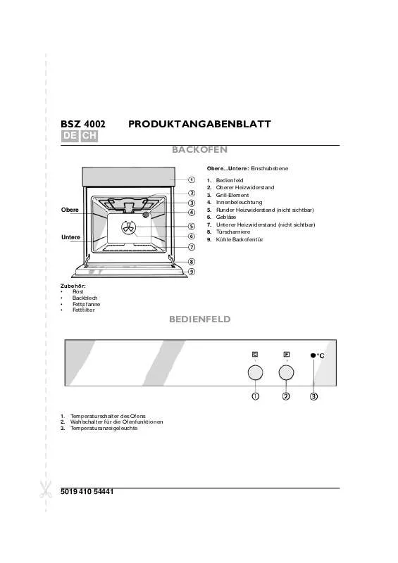 Mode d'emploi WHIRLPOOL BSZ 4002 SW