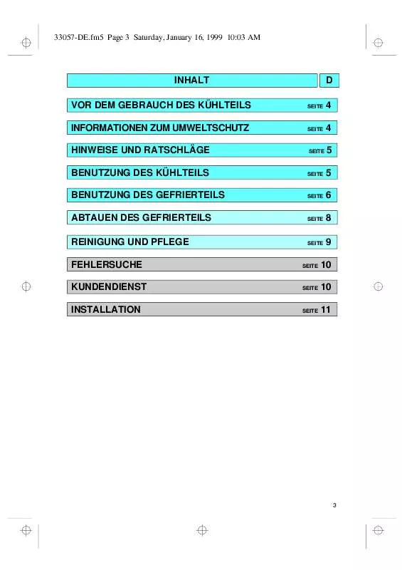 Mode d'emploi WHIRLPOOL CBA 322/G