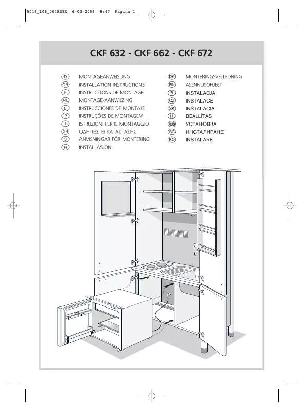 Mode d'emploi WHIRLPOOL CBI 614 W