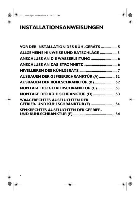 Mode d'emploi WHIRLPOOL CFS 841 S