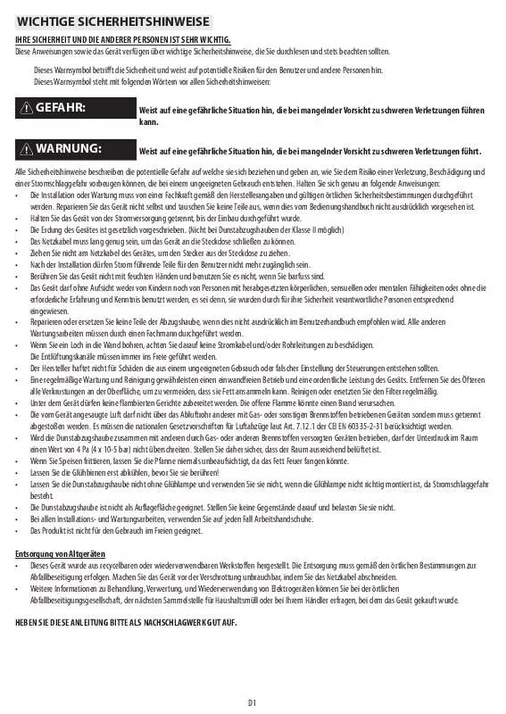 Mode d'emploi WHIRLPOOL DBM 5396 IN