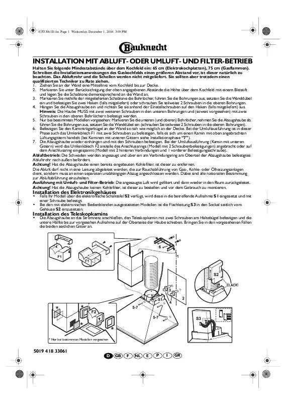 Mode d'emploi WHIRLPOOL DKN 1390 IN