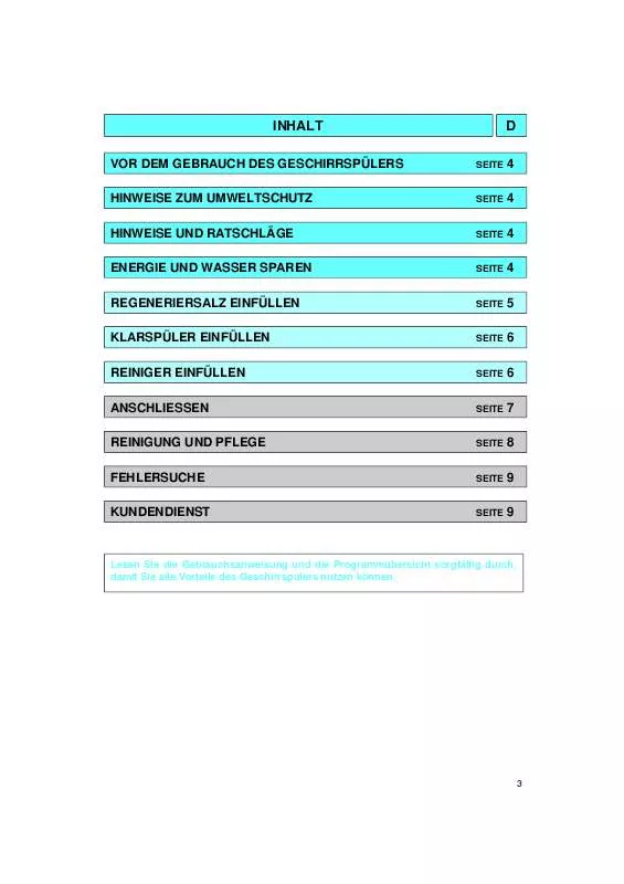 Mode d'emploi WHIRLPOOL DWF 403 W