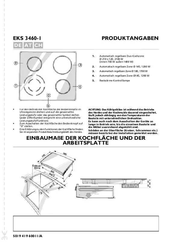 Mode d'emploi WHIRLPOOL EKS 3460-1 BR