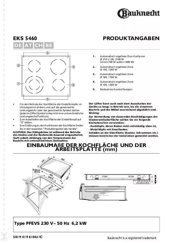 Mode d'emploi WHIRLPOOL EKS 3460 BR