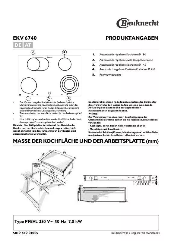 Mode d'emploi WHIRLPOOL EKV 6740 IN