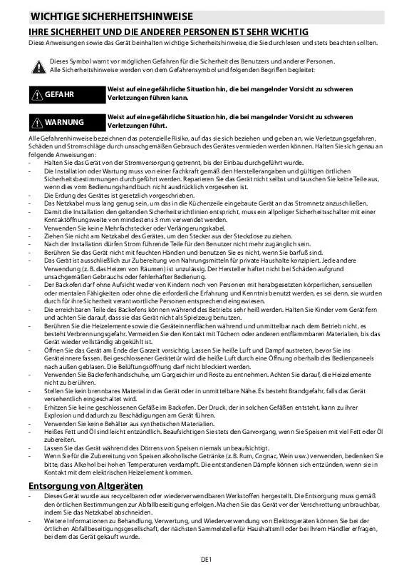 Mode d'emploi WHIRLPOOL ELIE 7163 IN