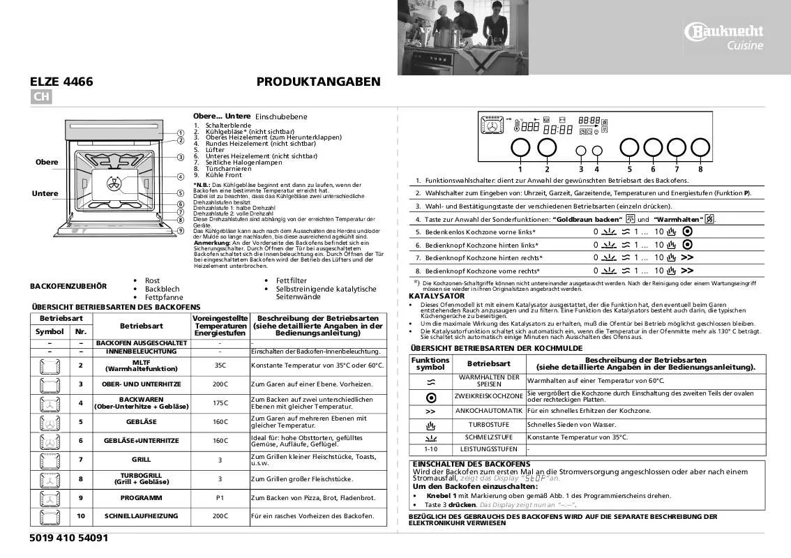 Mode d'emploi WHIRLPOOL ELZE 4466 WS