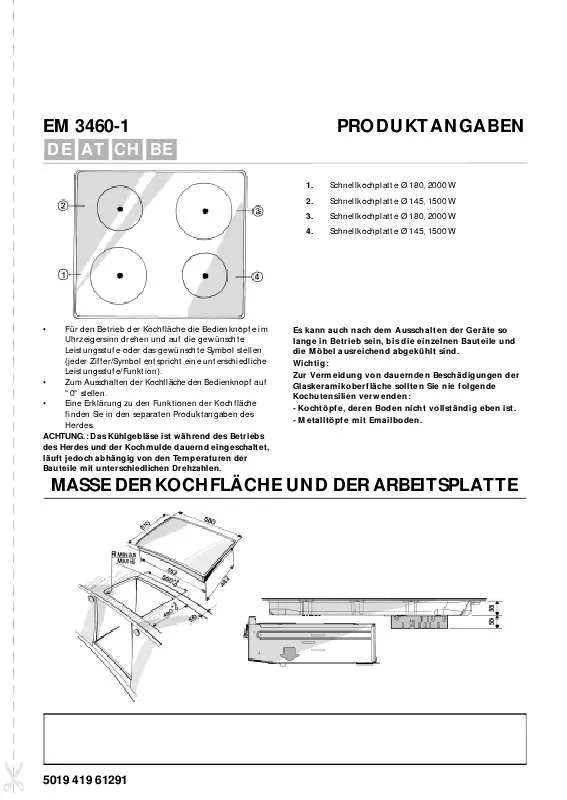 Mode d'emploi WHIRLPOOL EM 3460-1IN