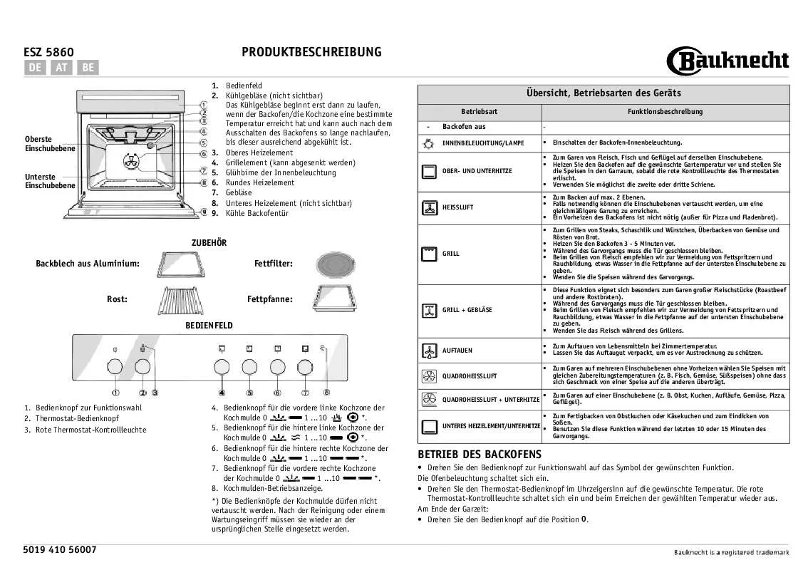 Mode d'emploi WHIRLPOOL EMPH 7960 IN