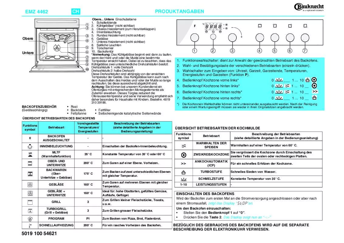 Mode d'emploi WHIRLPOOL EMZ 4462 IN