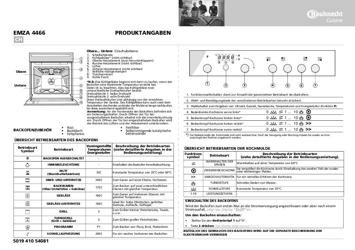 Mode d'emploi WHIRLPOOL EMZA 4466 WS