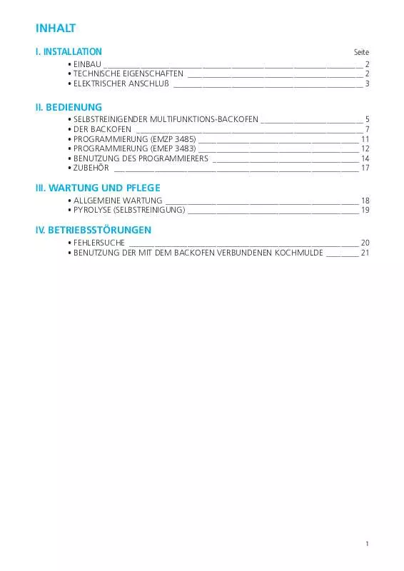 Mode d'emploi WHIRLPOOL EMZP 3485 SW