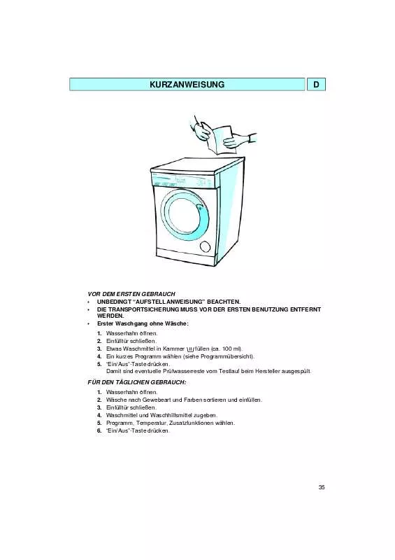 Mode d'emploi WHIRLPOOL F 2000