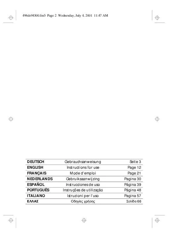 Mode d'emploi WHIRLPOOL GCFS 4321 WS