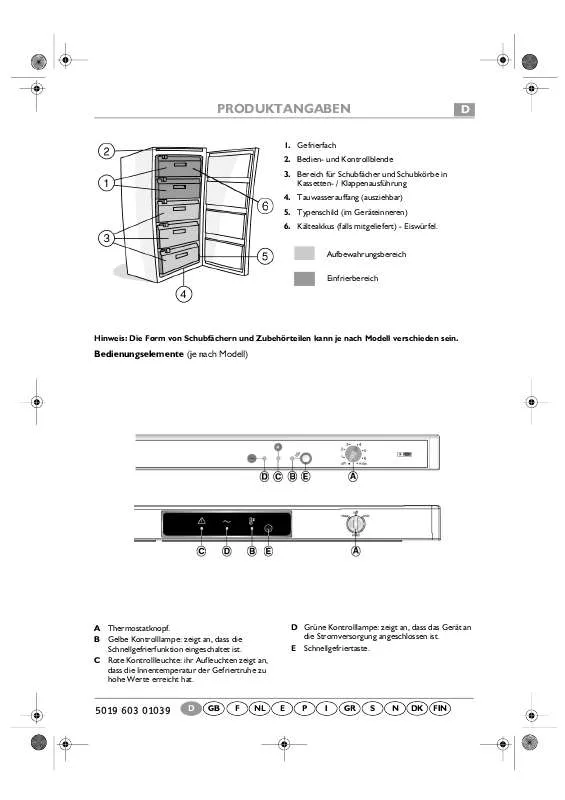 Mode d'emploi WHIRLPOOL GKA 2103 OPTIMA