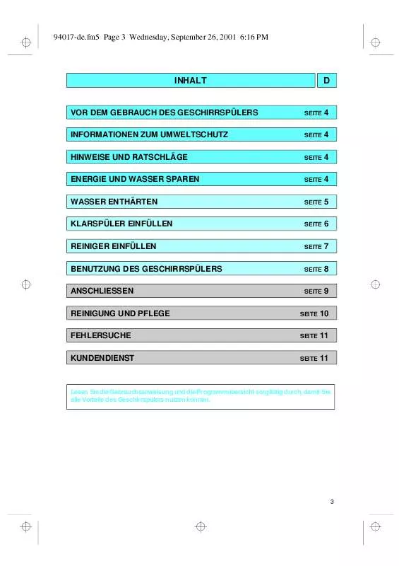 Mode d'emploi WHIRLPOOL GSF 4053 WS