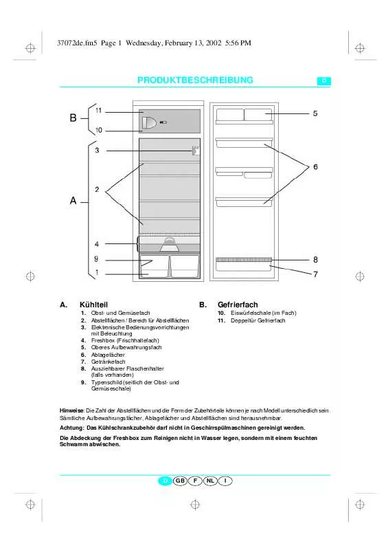 Mode d'emploi WHIRLPOOL KD6122BGUU/A01