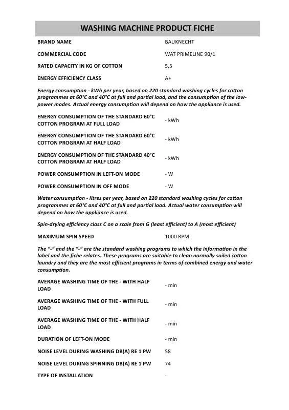 Mode d'emploi WHIRLPOOL KG302A WS