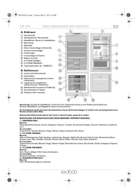 Mode d'emploi WHIRLPOOL KGIO 3420/A-LH