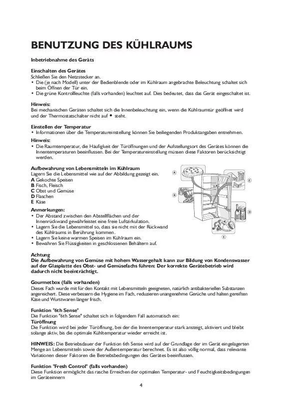 Mode d'emploi WHIRLPOOL KR 360 BIO A RES