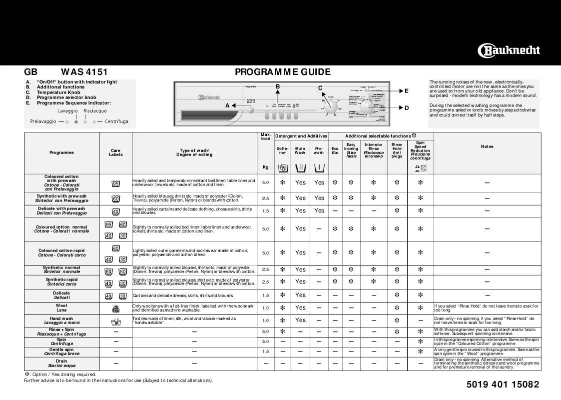 Mode d'emploi WHIRLPOOL KRDD 9010