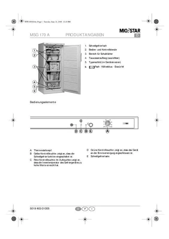 Mode d'emploi WHIRLPOOL MSG 170 A