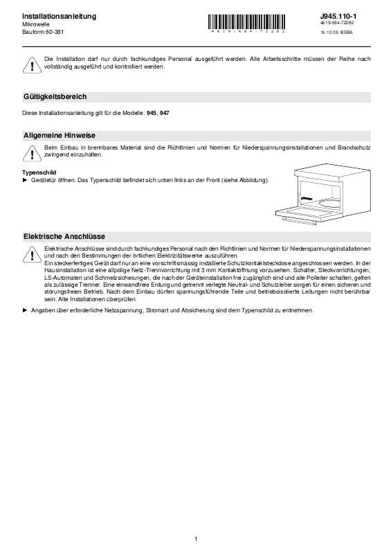 Mode d'emploi WHIRLPOOL MW-SL/60-A AL