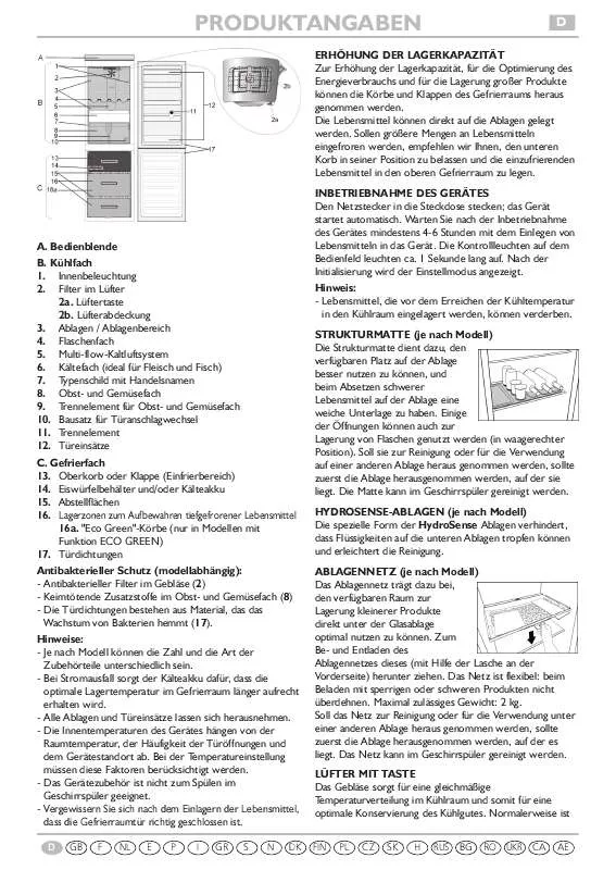 Mode d'emploi WHIRLPOOL PRBN 352I A