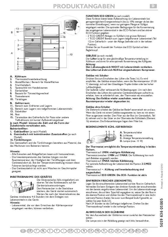 Mode d'emploi WHIRLPOOL PRT 320I A