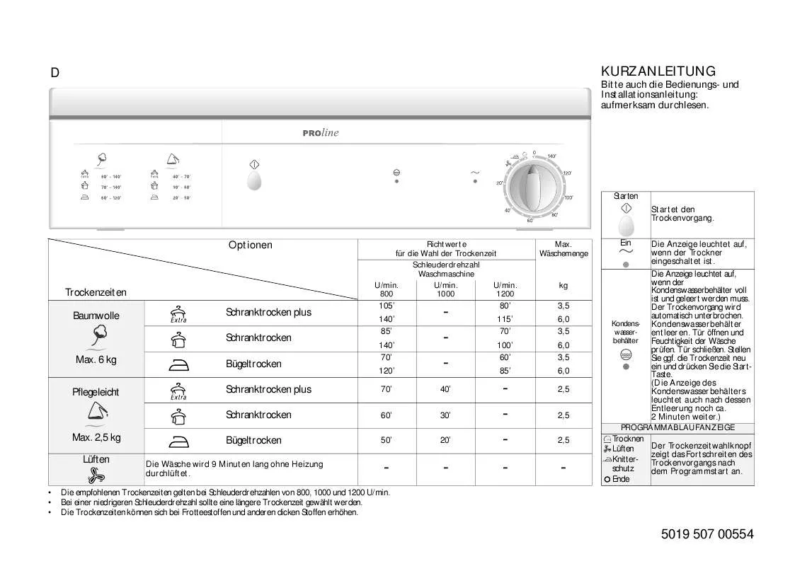 Mode d'emploi WHIRLPOOL SLC 75