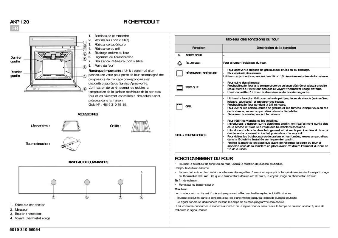 Mode d'emploi WHIRLPOOL WA 74 SD A