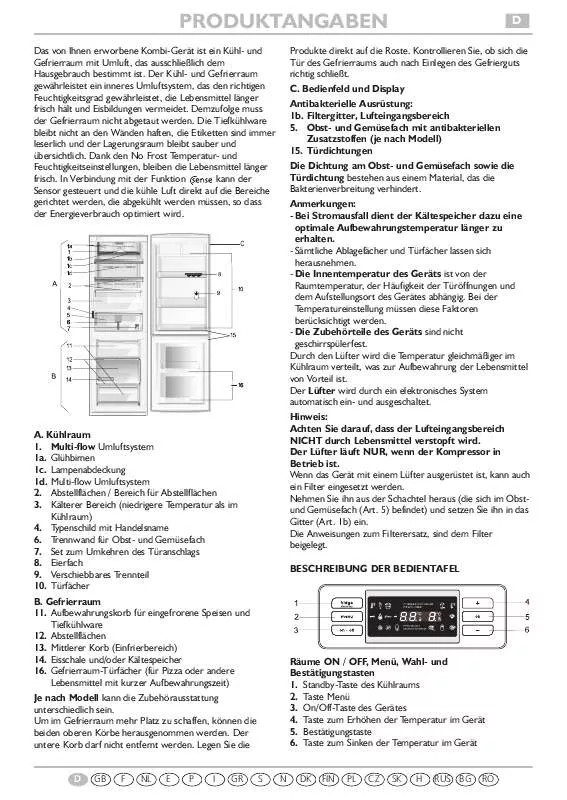 Mode d'emploi WHIRLPOOL WBC3546 A FCW