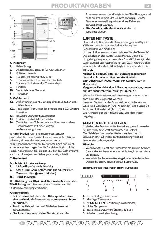 Mode d'emploi WHIRLPOOL WBC3725 A S