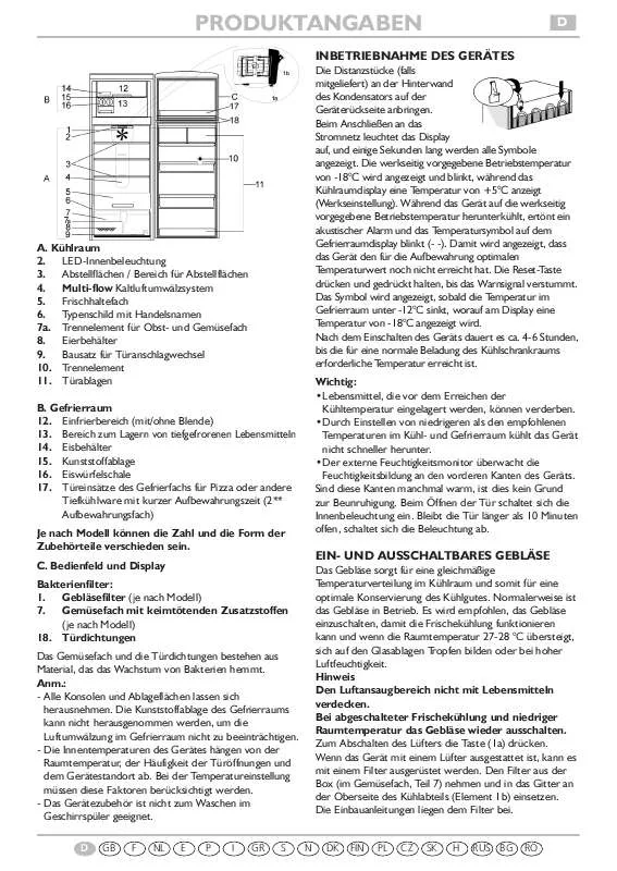 Mode d'emploi WHIRLPOOL WTC 3746 A NFCX