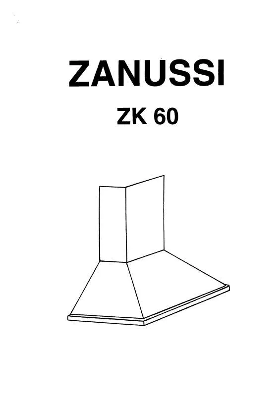 Mode d'emploi ZANKER ZK60W
